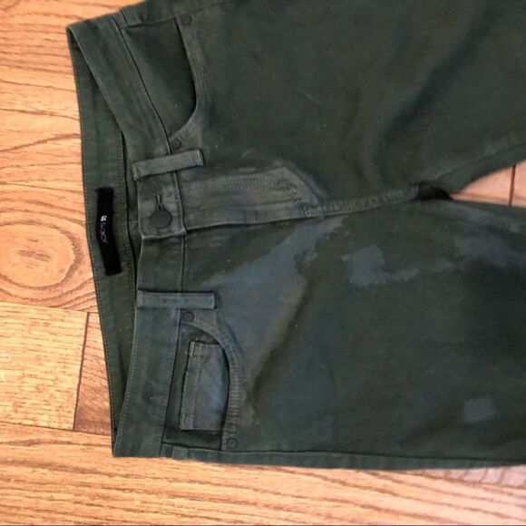 SALE Joe’s army green coated skinny jeans size 28 - Picture 5 of 6